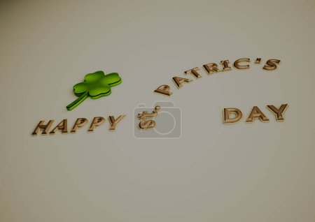 Photo for Happy St. Patrick's Day background - Royalty Free Image