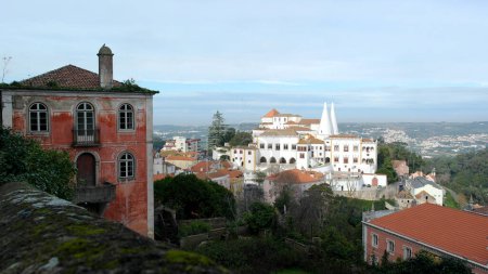 Photo for Detail of an old building, Sintra, Portugal - Royalty Free Image