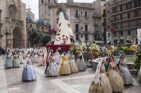 Photo for Las Fallas Festival in Valencia, Spain - Royalty Free Image