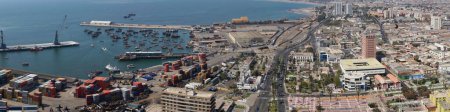 Photo for Aerial view of Arica, Chile - Royalty Free Image