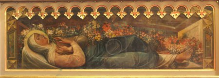 Téléchargez les photos : Tombeau de la Vierge Marie peinture en gros plan - en image libre de droit