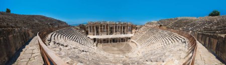 Foto de Foto del teatro antiguo en la ciudad Hierápolis - Imagen libre de derechos