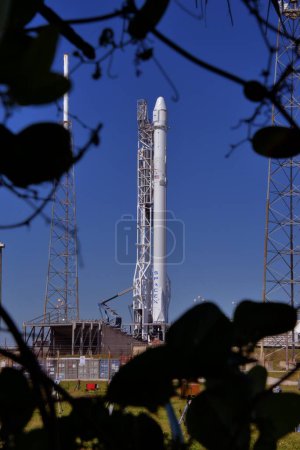 Photo for FLORIDA. CAPE CANAVERAL. SPACEX LAUNCH - Royalty Free Image