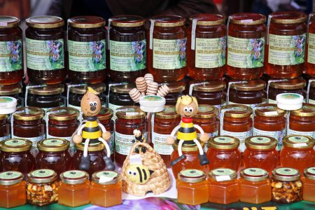 Photo for 'Home-made is home-made',fair,honey,Zagreb 2016. - Royalty Free Image