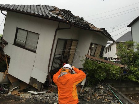 Foto de FOTO - JAPÓN - KUMAMOTO - EARTHQUAKE - Imagen libre de derechos