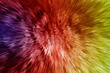 Foto de Extrusión piramidal de color de fondo, un gradiente - Imagen libre de derechos