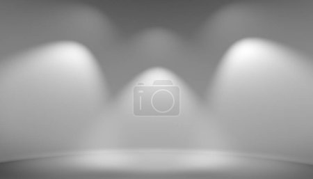 Photo for Illuminated space for exposition - Royalty Free Image