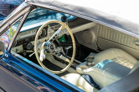 Photo for Car interior, old car - Royalty Free Image