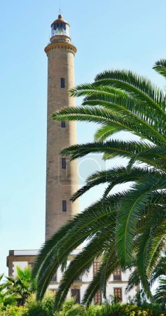 Photo for Maspalomas lighthouse in Spain - Royalty Free Image