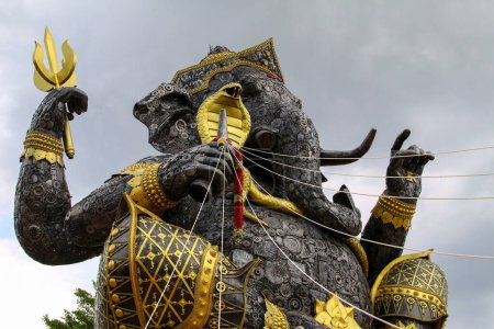 Photo for Thailand - July 26, 2016: Ganesh  Iron, HUN LEK KORAT in Nakhon Ratchasima. - Royalty Free Image