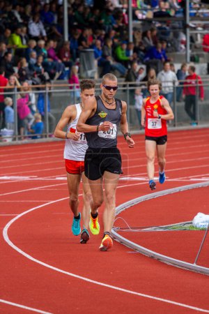 Foto de 5000 metros de carrera a pie, concepto deportivo - Imagen libre de derechos