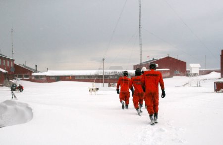 Téléchargez les photos : Bjrnya et les gens en hiver sur fond de nature - en image libre de droit