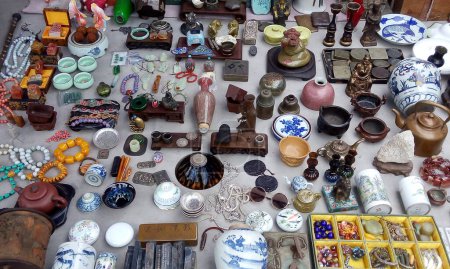 Foto de Mercado, mercado de Beijing, mercado de pulgas, mercado de segunda mano, jade, joyería, coleccionables, artesanía, vendedor ambulante, puestos - Imagen libre de derechos