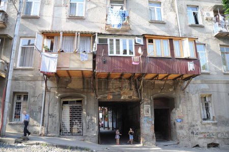Téléchargez les photos : Maison à Tbilissi, Géorgie - en image libre de droit