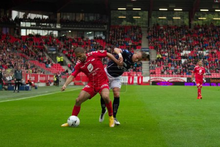 Foto de Juego de fútbol de SK Brann - Viking FK, 21 de junio de 2020 - Imagen libre de derechos