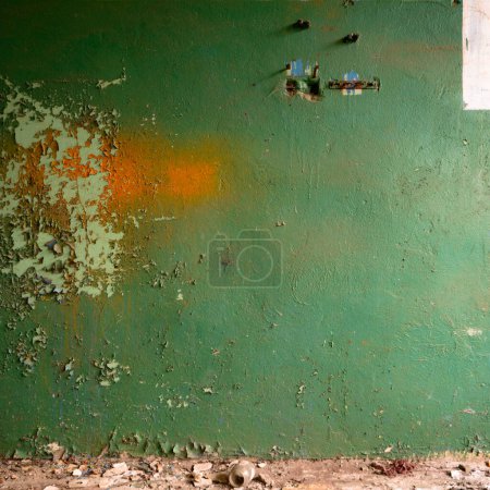 Foto de Antigua textura de fondo de pared abandonada - Imagen libre de derechos