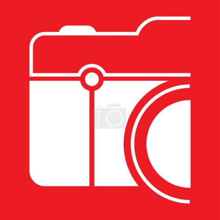 Téléchargez les photos : Illustration du thème de la photographie logotype - en image libre de droit
