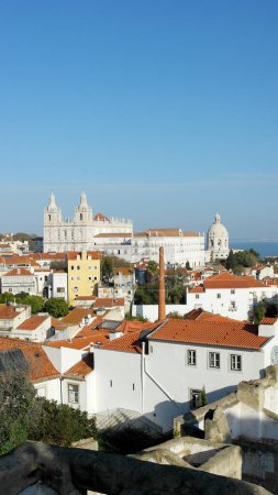 Photo for View over Alfama neighbourhood, Lisbon, Portugal - Royalty Free Image
