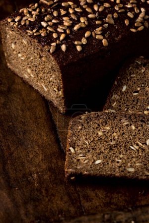 Photo for Bread loaf, close up - Royalty Free Image