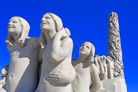 Téléchargez les photos : Sculptures de Gustav Vigeland - en image libre de droit