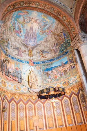 Photo for Interior of Tibidabo church Expiatori del Sagrat - Royalty Free Image