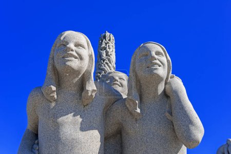 Téléchargez les photos : Sculptures de Gustav Vigeland, Norvège - en image libre de droit
