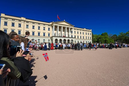 Foto de Constitución noruega Antecedentes - Imagen libre de derechos