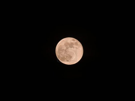Photo for Moon on the dark sky background - Royalty Free Image