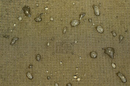 Photo for Detail of water repellent material - Royalty Free Image