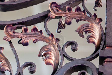 Photo for Wrought iron Close up view - Royalty Free Image