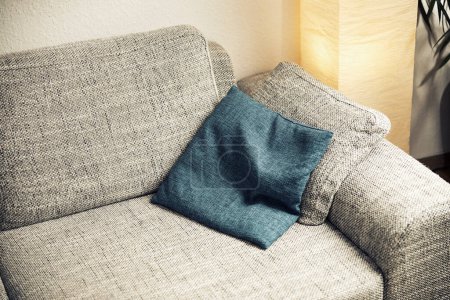 Photo for Sofa with a cushion - Royalty Free Image