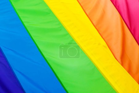 Photo for The colors of a rainbow flag - Royalty Free Image