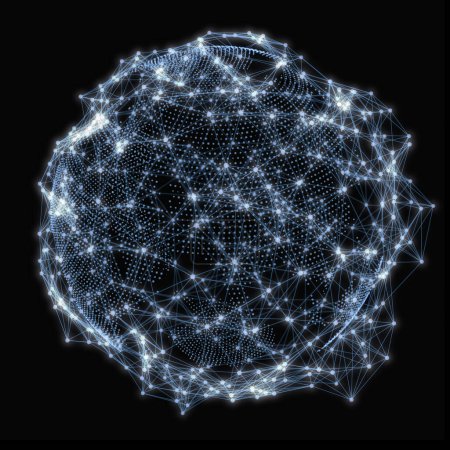 Téléchargez les photos : Concept communautaire du réseau, illustration 3D - en image libre de droit