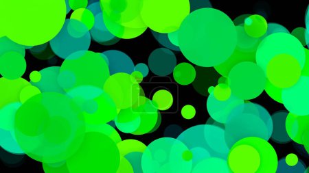 Photo for Abstract colorful circles background - Royalty Free Image