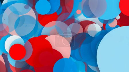 Photo for Abstract colorful circles background - Royalty Free Image