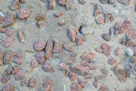 Foto de La textura de la piedra en yeso - Imagen libre de derechos