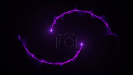Foto de Apertura de luz de destello de introducción, destello de la lente, partículas de rotación - Imagen libre de derechos