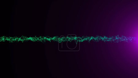 Téléchargez les photos : Surface ondulée de particules brillantes avec éclat scintillant - en image libre de droit