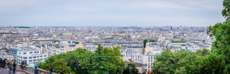 Photo for Panorama of Paris seen from Montmartre - Royalty Free Image