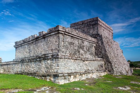 Photo for "maya ruin in tulum mexico " - Royalty Free Image