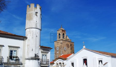 Téléchargez les photos : "Eglise de Santa Maria, Beja, Alentejo, Portugal" - en image libre de droit