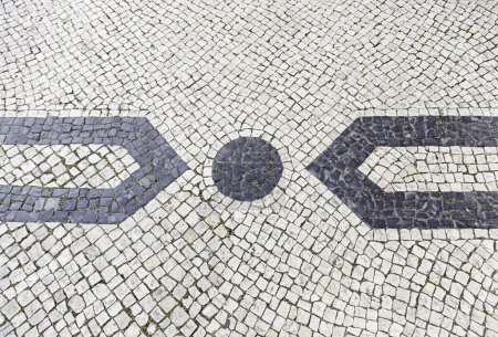 Photo for "Mosaic typical for Lisbon" - Royalty Free Image