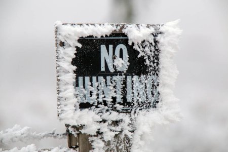 Photo for White Winter Frost Saskatchewan - Royalty Free Image