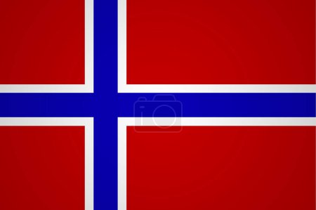 Téléchargez les photos : Drapeau de la Norvège dans un design minimaliste et haute résolution - en image libre de droit