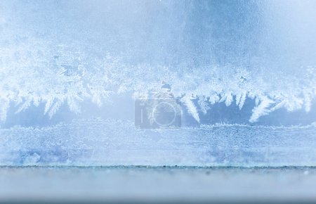 Téléchargez les photos : Belle neige et texture gelée fond - en image libre de droit