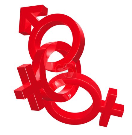 Foto de "Male sex symbol for women." - Imagen libre de derechos