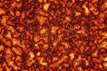 Photo for Abstract creative backdrop. Molten lava, texture" - Royalty Free Image