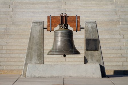Téléchargez les photos : Bell à la capitale de l'État de Boise - en image libre de droit