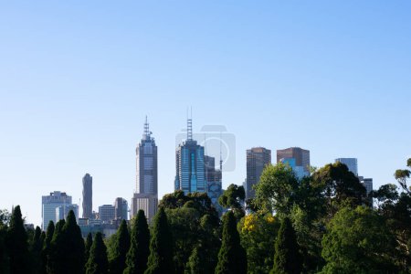 Téléchargez les photos : Vue panoramique de Melbourne en Australie - en image libre de droit