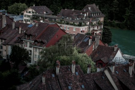 Téléchargez les photos : Vue sur les maisons à Berne - en image libre de droit